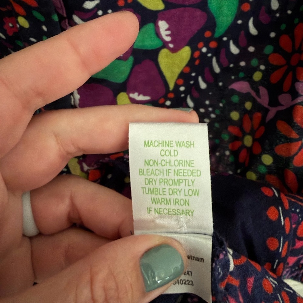 Lilly Pulitzer Multicolor Paisley Blouse - Picture 5 of 6